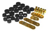Prothane 65-70 GM Various 2dr Hardtop Body Mount - Black thumbnail 2
