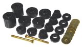 Prothane 75-79 GM 1/2 / 3/4 / 1T 2/4wd Body Mount - Black thumbnail 2