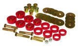 Prothane 67-81 Chevy Camaro Body Mount Kit w/ Hardware - Red thumbnail 2