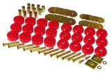 Prothane Chevy Conv Impala / Belair Body Mount Kit - Red thumbnail 1