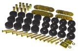 Prothane Chevy Conv Impala / Belair Body Mount Kit - Black thumbnail 1