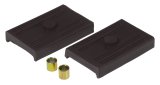 Prothane 68-69 Chevy Camaro/Firebird Upper or Lower Spring Pad - Black thumbnail 2