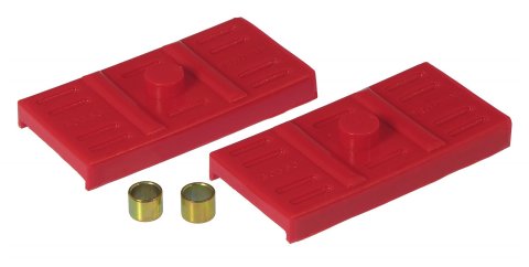 Prothane 67-69 Chevy Camaro/Firebird Lower Spring Pad (Mono) - Red thumbnail 1