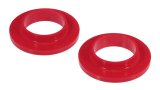 Prothane 65-95 GM Rear Upper Coil Spring Isolator - Red thumbnail 2
