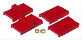 Prothane 70-81 GM Upper/Lower Spring Pad (Multi) - Red thumbnail 1