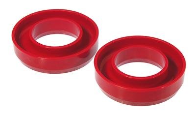 Prothane 88-98 Chevy Front Coil Spring 1in Lift Spacer - Red thumbnail 1