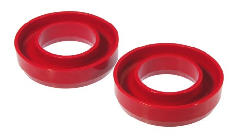 Prothane 88-98 Chevy Front Coil Spring 1in Lift Spacer - Red thumbnail 2