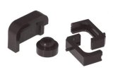 Prothane Chevy Corvette C5 Radiator Isolators - Black thumbnail 1