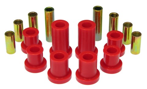 Prothane 07-14 Chevy Silverado 2/4wd Upper/Lower Front Control Arm Bushings - Red thumbnail 2