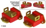 Prothane GM Motor Mounts - Type A Short - Red thumbnail 1