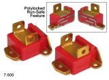 Prothane GM Motor Mounts - Type B Tall - Red thumbnail 4