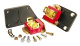 Prothane Chevy LS1 Motor Mount Adapter Kit - Red thumbnail 1