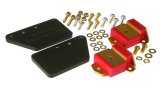 Prothane 63-72 GM Truck LS1 Adapter Plate Kit - Red thumbnail 2