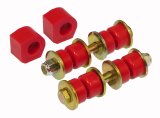 Prothane 84-87 Honda Civic Front Sway Bar Bushings - 16mm - Red thumbnail 1