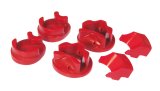 Prothane 99+-0 Honda Civic 3 Mount Kit - Red thumbnail 2