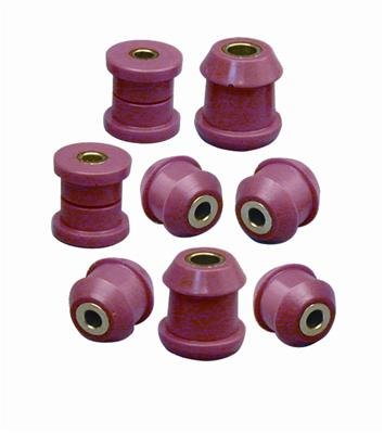 Prothane 92-95 Honda Civic Front Upper/Lower Control Arm Bushings - Red