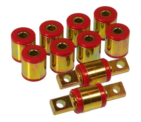 Prothane 90-97 Honda Accord Rear Upper/Lower Control Arm Bushings - Red thumbnail 1