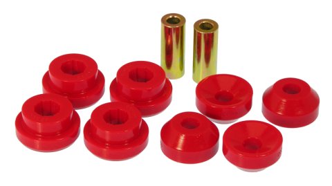 Prothane 88-95 Honda Civic Rear Shock Bushings - Red thumbnail 2
