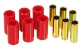 Prothane 55-75 Jeep CJ5/CJ6 Spring & Shackle Bushings - Red thumbnail 2