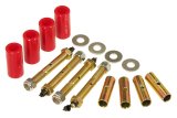 Prothane 55-75 Jeep CJ5/7 Front & Rear Main Spring Eye Bushings - Red thumbnail 1