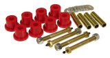 Prothane 87-96 Jeep YJ Front & Rear Main Spring Eye Bushings - Red thumbnail 2
