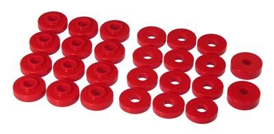 Prothane 67-73 Jeepster Commando Body Mount - Red thumbnail 2