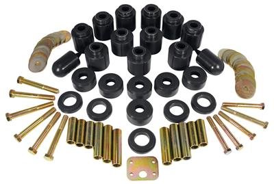 Prothane 97-01 Jeep TJ 1in Lift Body Mount Kit - Black thumbnail 3