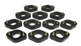 Prothane 07+ Jeep Wrangler JK Body Spacer Kit - 1in Lift - Black thumbnail 1