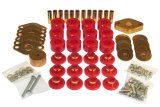Prothane 07-11 Jeep Wrangler JK 4DR Body Mount Kit - Red thumbnail 1