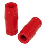 Prothane Jeep TJ Front 1.5in Extended Bump Stop - Red thumbnail 1