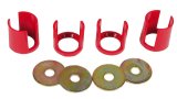 Prothane 60+ Jaguar MKI/MKII Upper Front or Rear Torque Arm Bushings - Red thumbnail 2