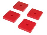 Prothane 60+ Jaguar MKII Rear Spring Pad Kits - Red thumbnail 2