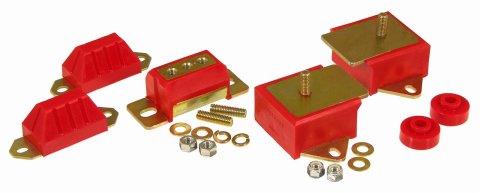 Prothane 76-86 Jeep CJ5/7/8 Drivetrain Kit - Red