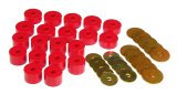 Prothane 85-89 Mitsubishi Montero Body Mount Kit - Red thumbnail 1