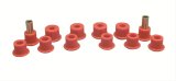 Prothane 86.5-97 Nissan Hardbody 2wd Spring & Shackle Bushings - Red thumbnail 1