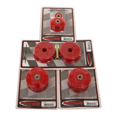 Prothane 91-99 Nissan Sentra 4 Mount Kit - Red thumbnail 1