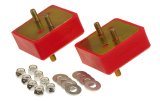 Prothane 67-92 Jeep V8 Motor Mounts - Red thumbnail 1