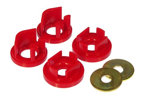 Prothane Subaru Diff Insert Bushings - Red thumbnail 1
