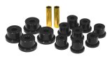 Prothane 85-88 Suzuki Samurai Spring & Shackle Bushings (OEM Shackles) - Black thumbnail 2