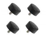 Prothane Toyota Tacoma Front Bump Stops - Black thumbnail 2