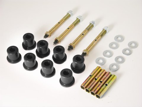 Prothane 76-86 Jeep CJ5/7/8 Front Shackle Bushings - Black