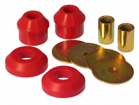 Prothane Universal Body Mounts - Red thumbnail 1