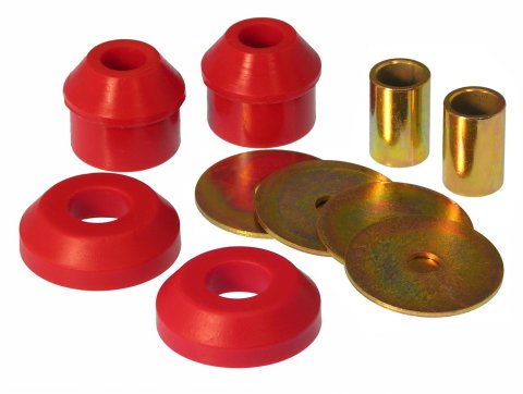 Prothane Universal Body Mounts - Red thumbnail 2