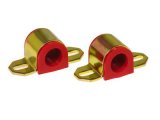 Prothane Universal Sway Bar Bushings - 27mm for B Bracket - Red thumbnail 1