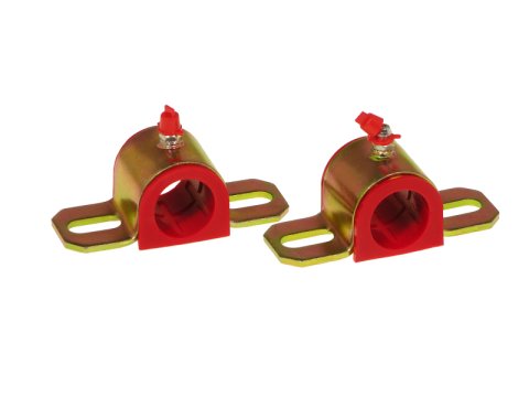 Prothane Universal Greasable Sway Bar Bushings - 1in - Type A Bracket - Red thumbnail 2