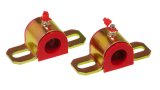 Prothane Universal Greasable Sway Bar Bushings - 21MM - Type A Bracket - Red thumbnail 2