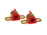 Prothane Universal Greasable Sway Bar Bushings - 22MM - Type A Bracket - Red thumbnail 2