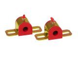 Prothane Universal Greasable Sway Bar Bushings - 11/16in - Type B Bracket - Red thumbnail 1