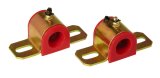 Prothane Universal Greasable Sway Bar Bushings - 1in - Type B Bracket - Red thumbnail 1