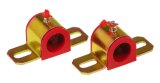 Prothane Universal Greasable Sway Bar Bushings - 1 1/8in - Type B Bracket - Red thumbnail 2